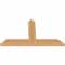 Ekena Millwork Portland Timber Gable Bracket, Western Red Cedar, 48"W x 28"H x 1 1/2"D x 5 1/2"F, 14/12 Pitch GBW048X28X0206POR00SWR - alternate 5